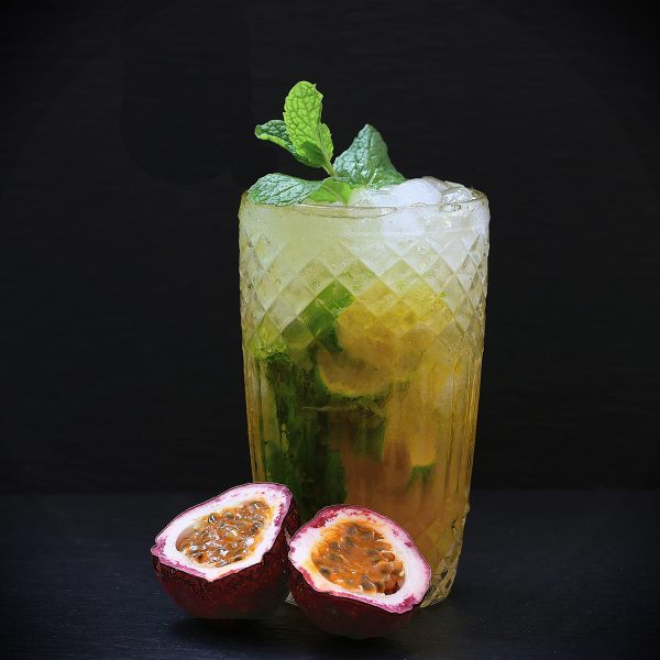 Elixir Cocktail mojito passion maracuya hierba buena